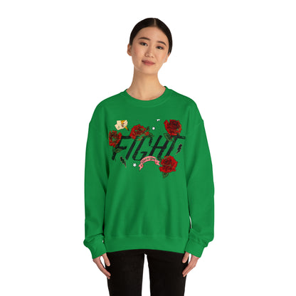 Fight Like A Girl Crewneck Sweatshirt