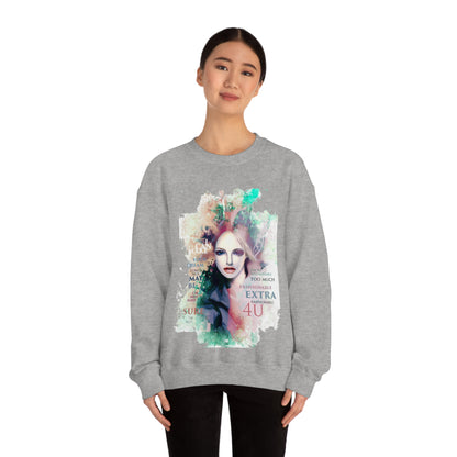 Fashionable Extra Crewneck Sweatshirt