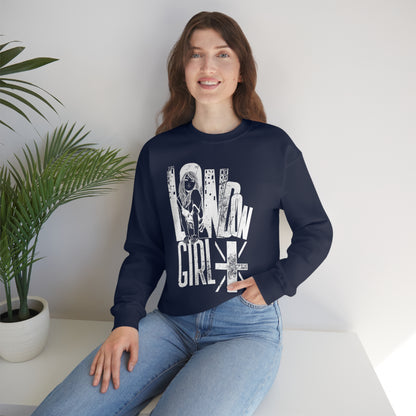 London Girl Crewneck Sweatshirt