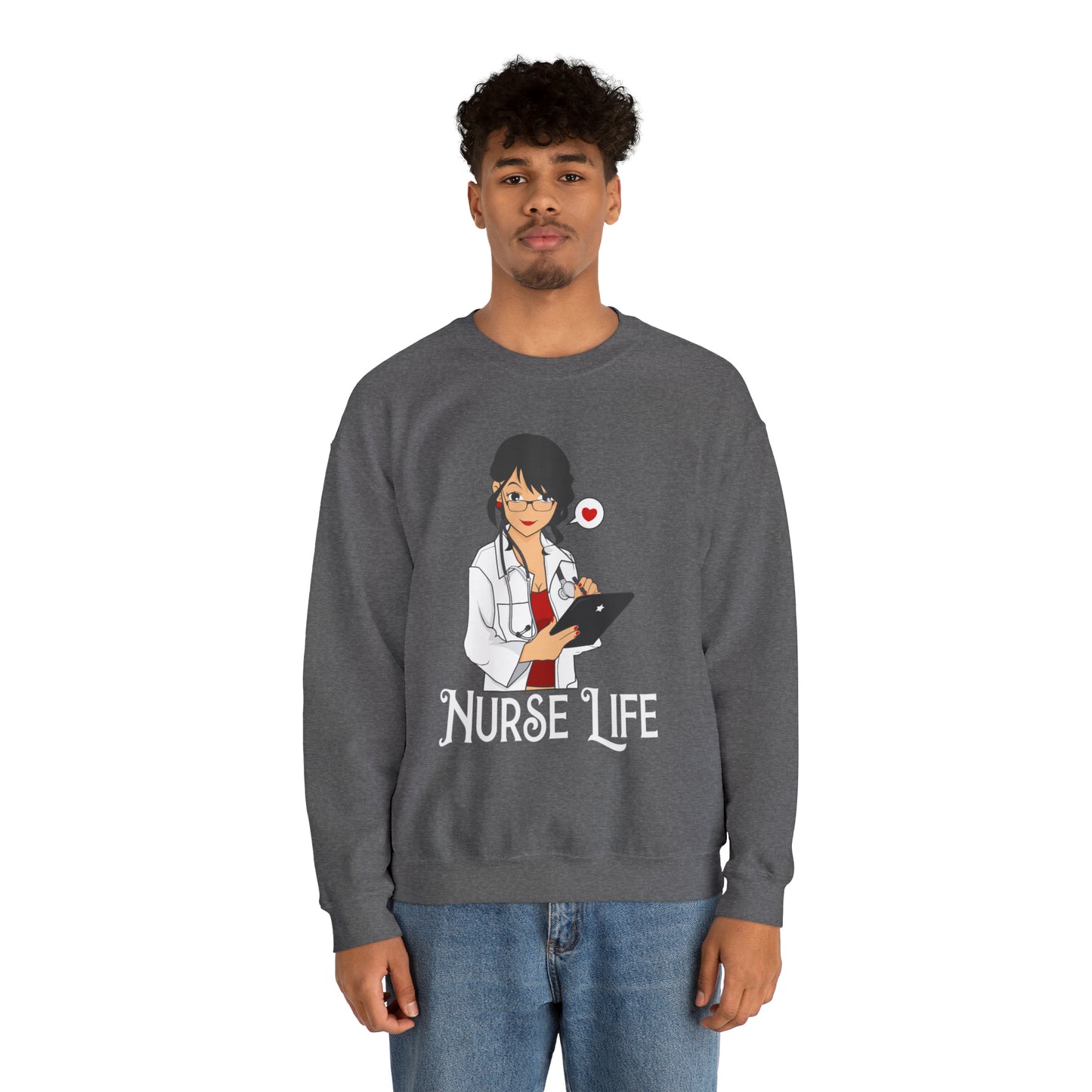 Nurse life Crewneck Sweatshirt