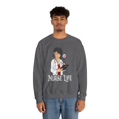 Nurse life Crewneck Sweatshirt