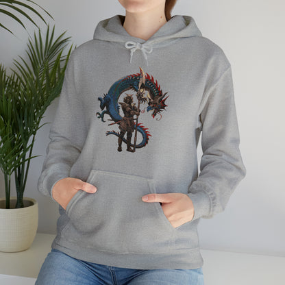 Colorful dragon guardian Hoodie