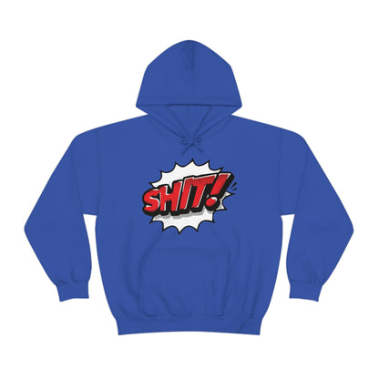 Shit! colorful graphic Hoodie