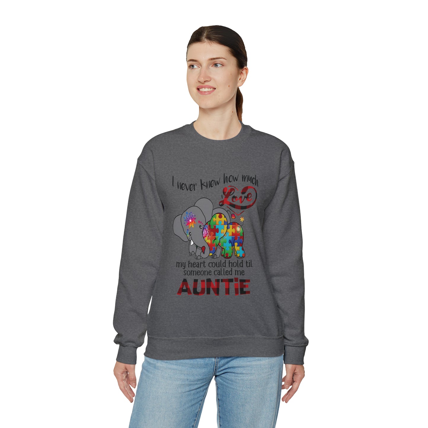 Much love auntie Crewneck Sweatshirt