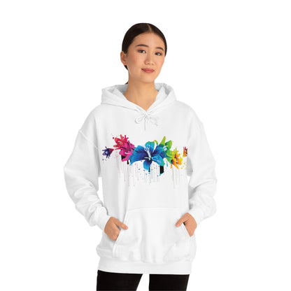 Beautiful colorful flowers Hoodie