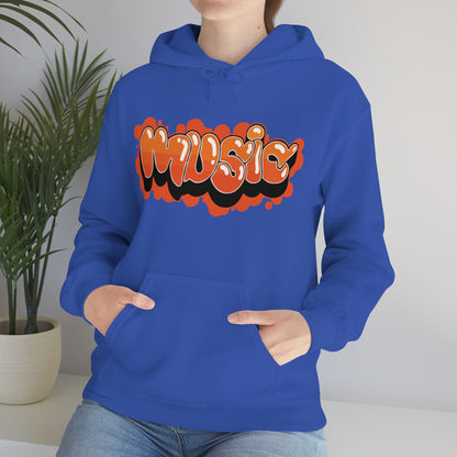 Music graffiti Hoodie