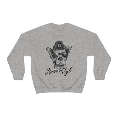 Street Style Crewneck Sweatshirt