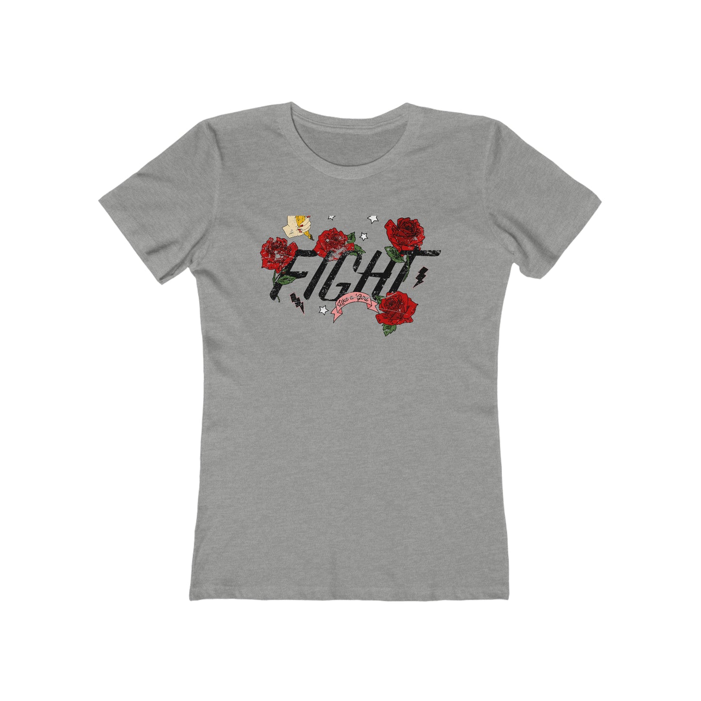 Fight Like A Girl Woman Tee shirt