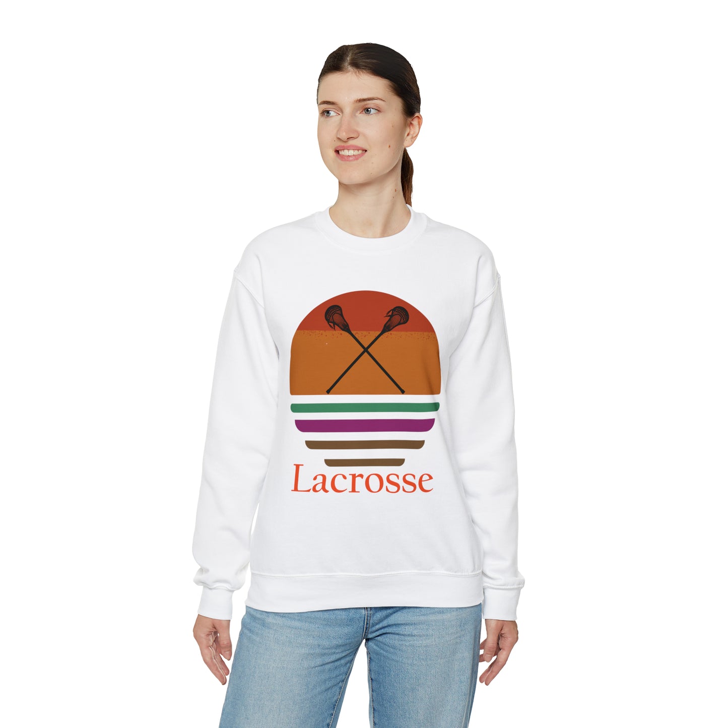 Vintage Lacrosse Crewneck Sweatshirt