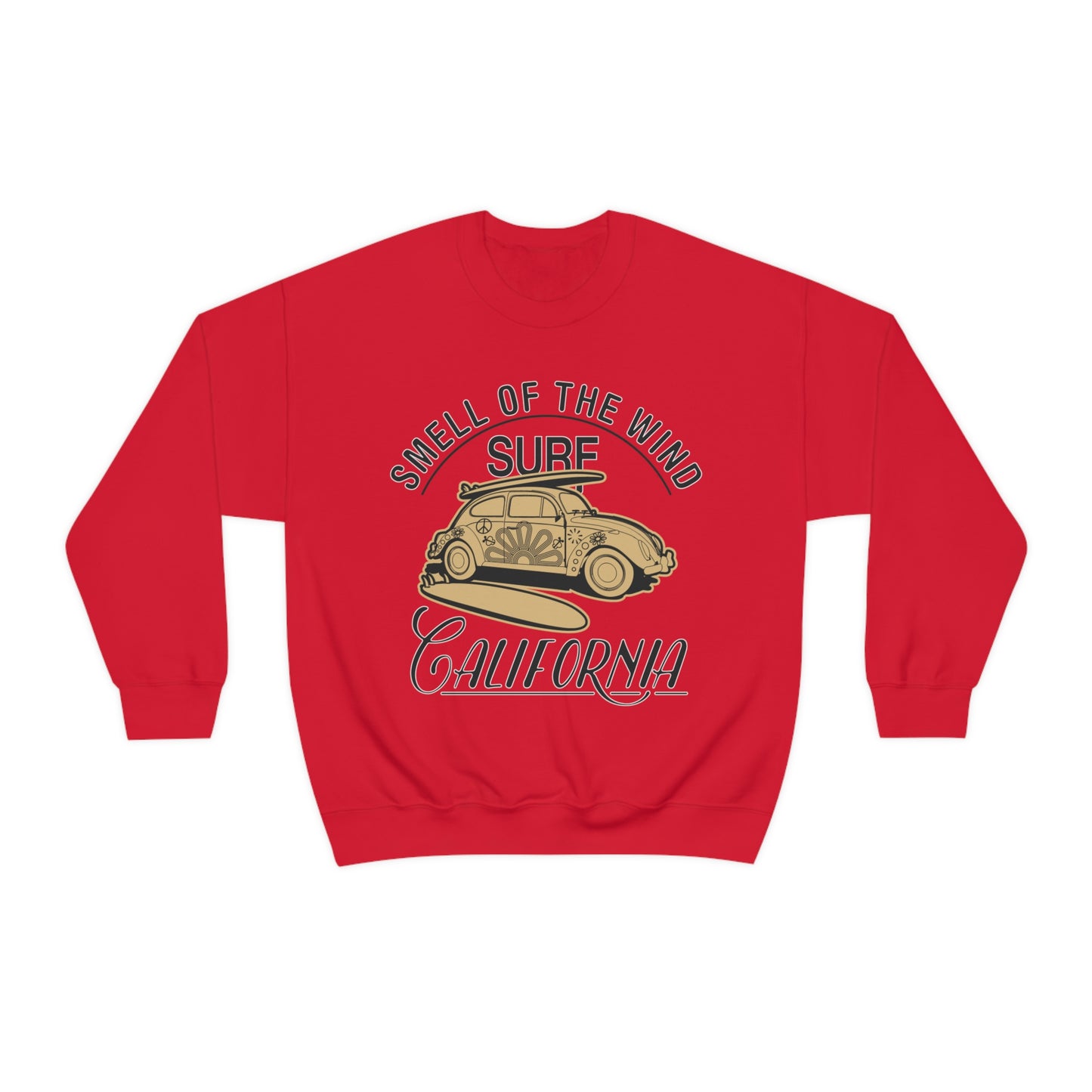 Smell of the wind Surf Crewneck Sweatshirt