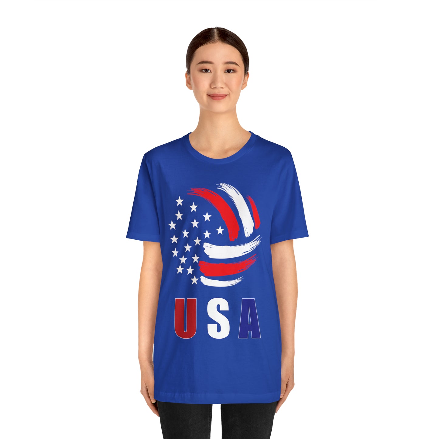 USA Volleyball Flag T-Shirt