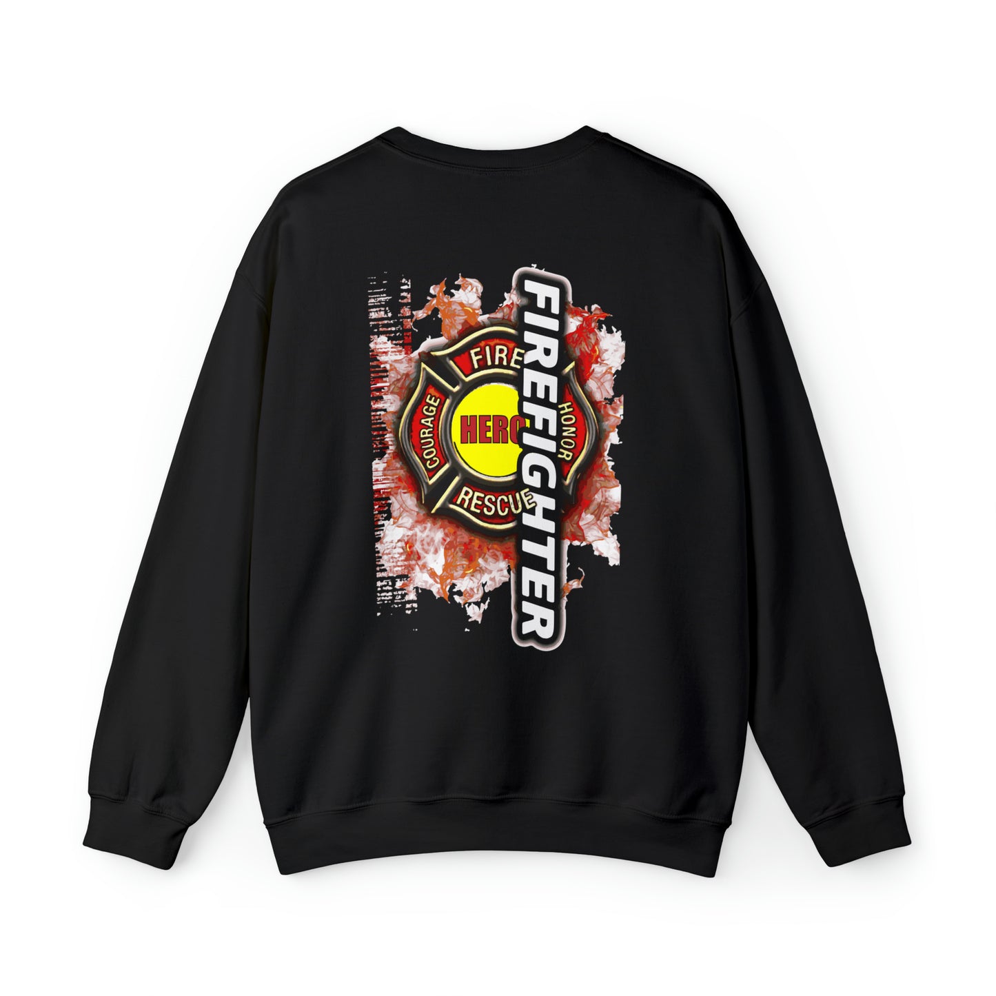 Fire fighter Hero Crewneck Sweatshirt