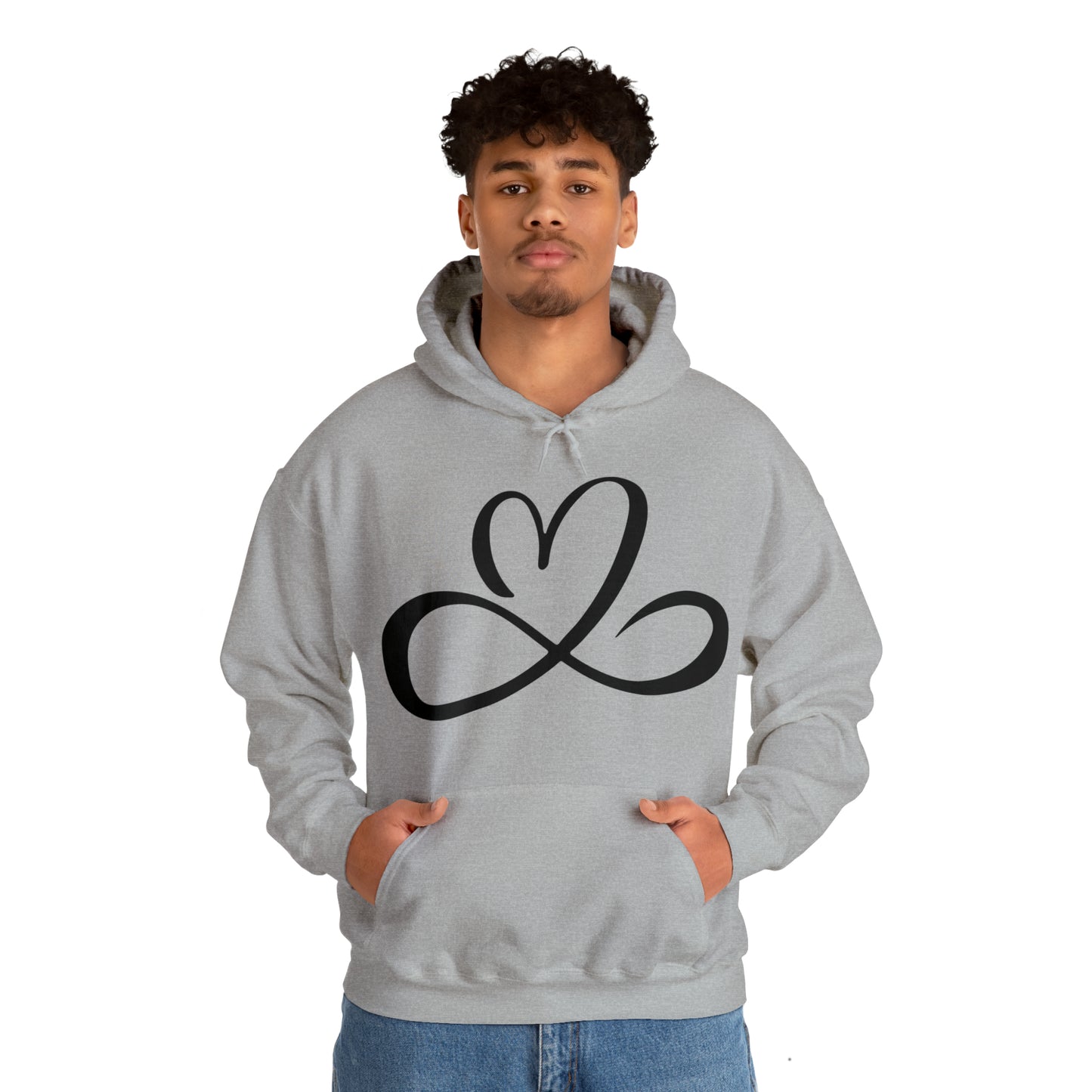 Heart infinity symbol Hoodie