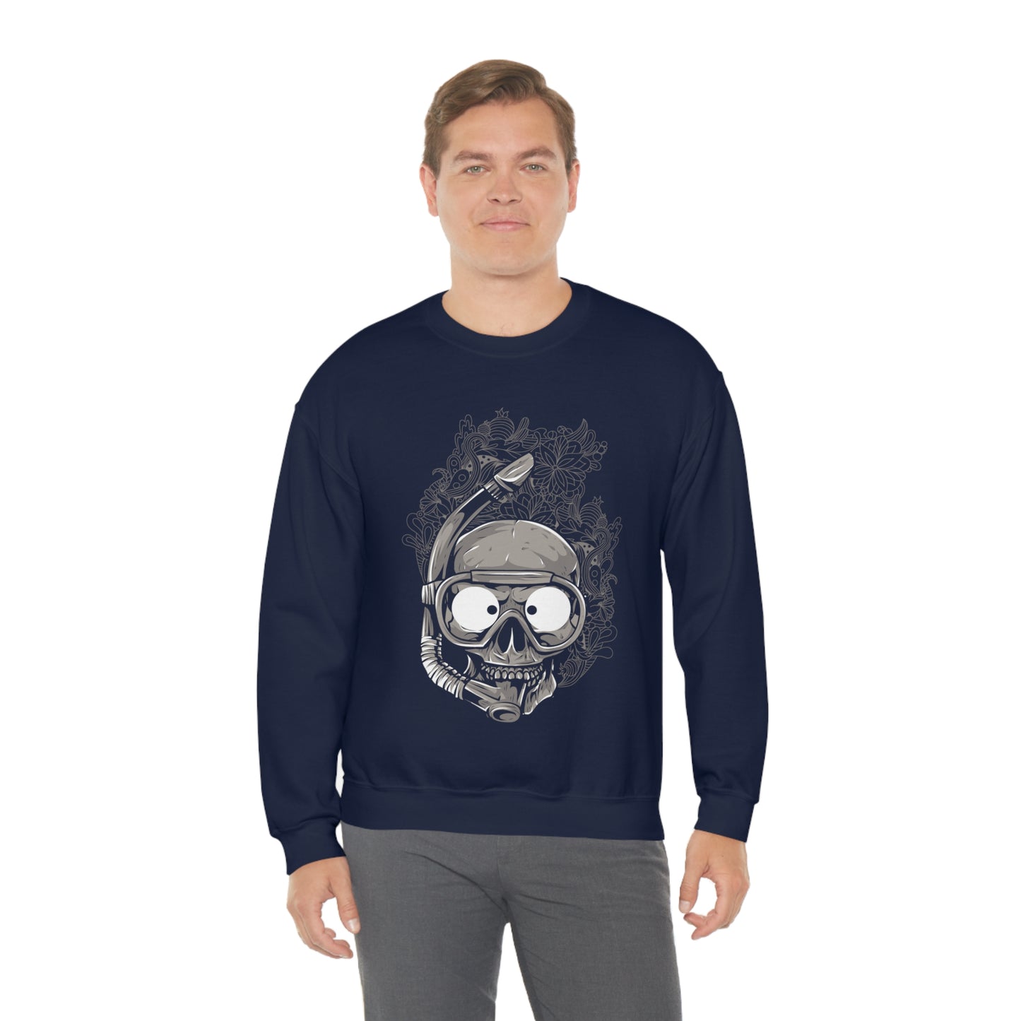 Skull Diver Crewneck Sweatshirt