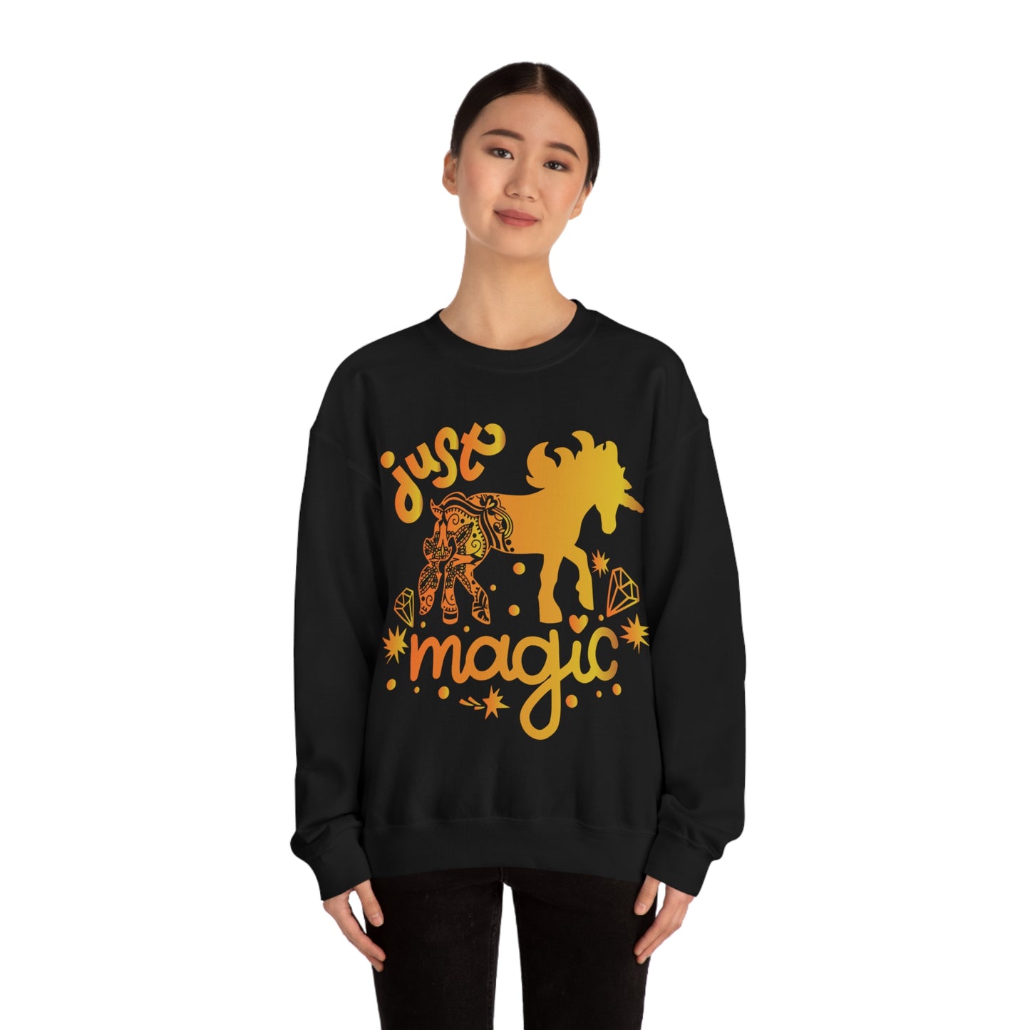 Unicorn just magic Crewneck Sweatshirt