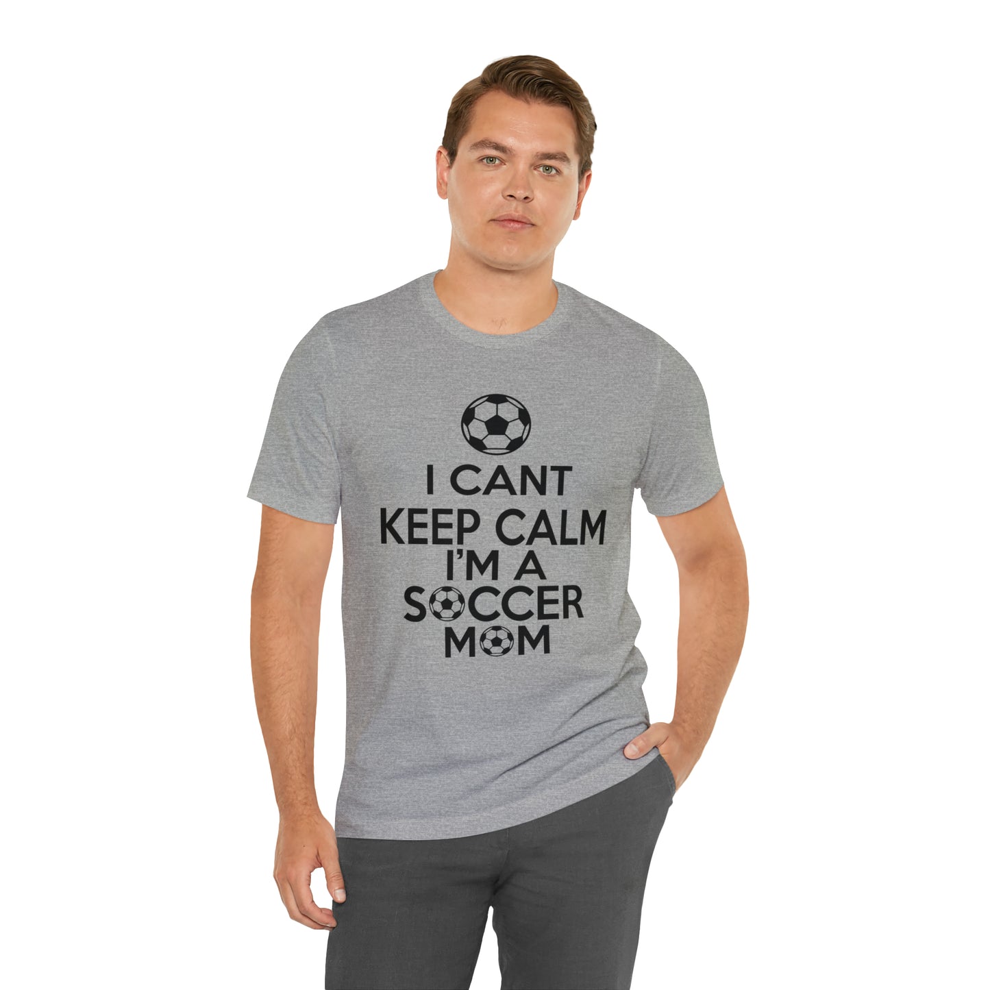 I can't keep calm I'm a soccer mom T-Shirt