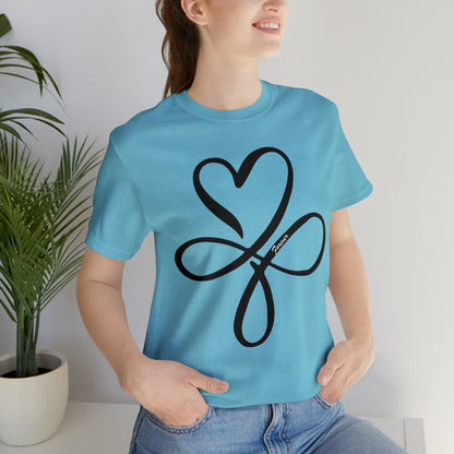 Heart symbol Love Infinity symbol Forever T-Shirt