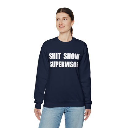 show supervisor Crewneck Sweatshirt