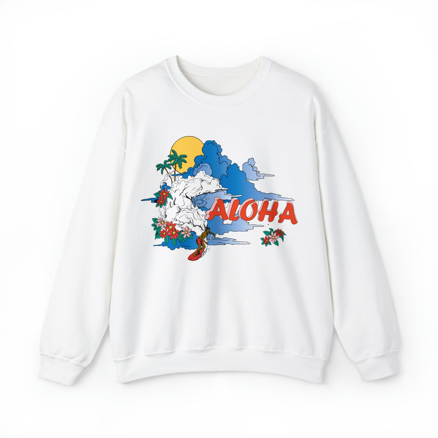 Aloha Vibes Crewneck Sweatshirt