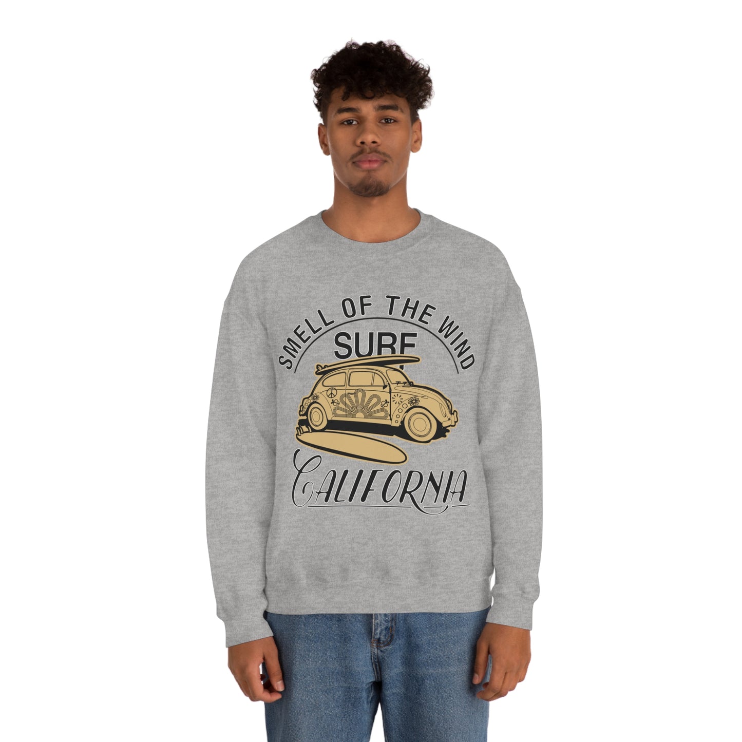 Smell of the wind Surf Crewneck Sweatshirt