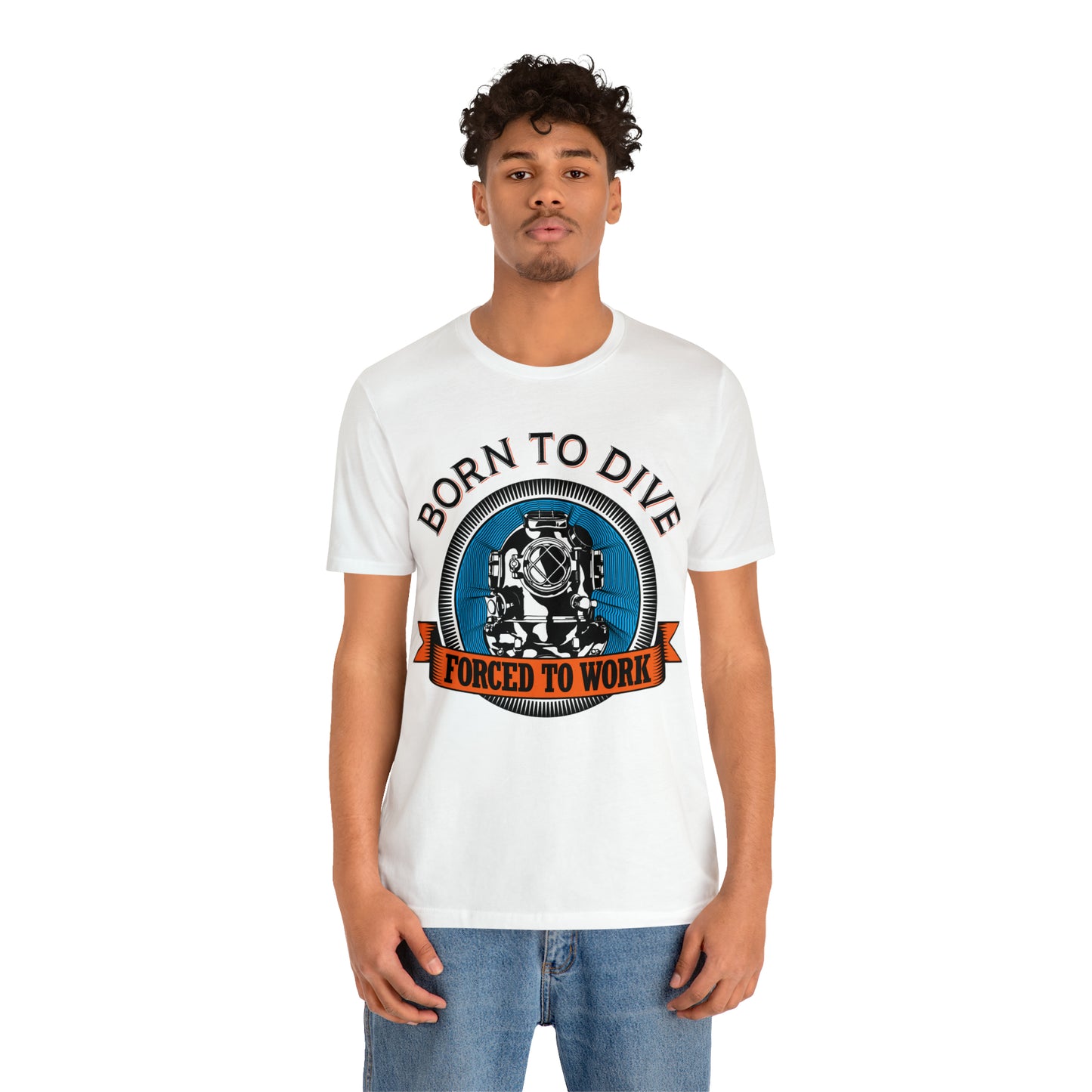 Born to dive force to work T-Shirt