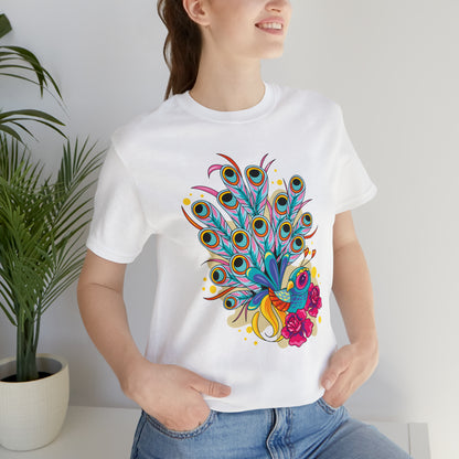 Colorful Peacock T-Shirt