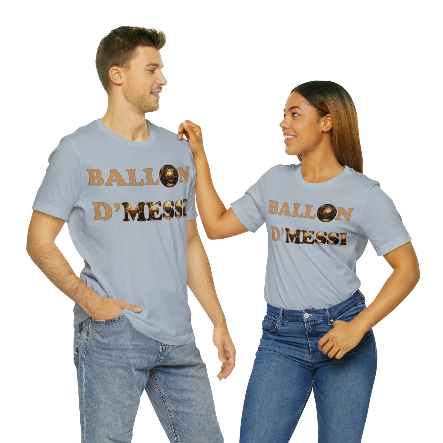 Ballon D'Messi Unisex Tee shirt