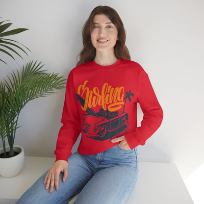 Surfing Cruiser Crewneck Sweatshirt