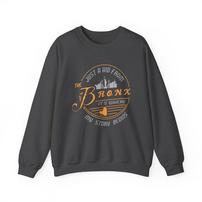 Just a kid from the Bronx Crewneck Sweatshirt