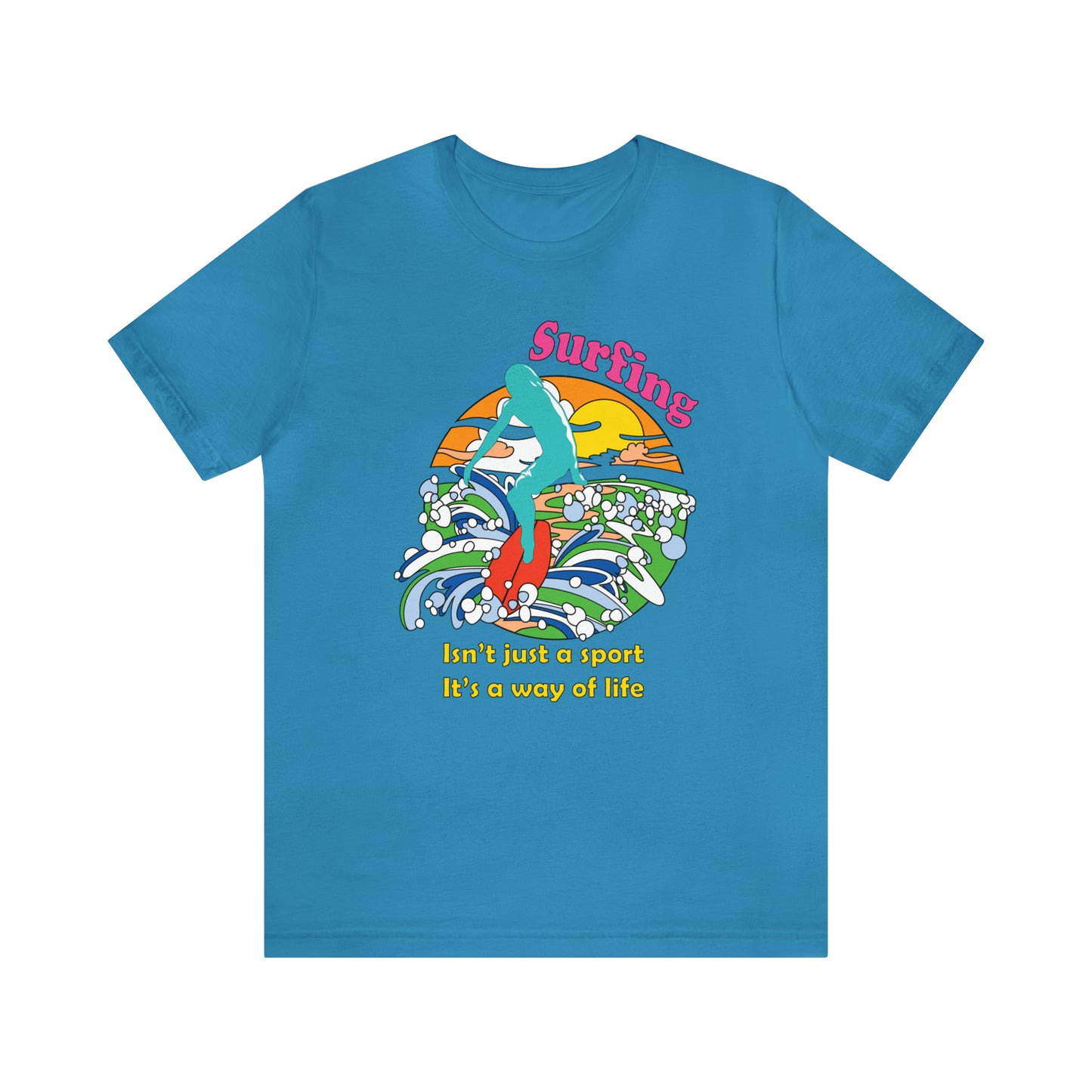 Surfing A Way of Life T-Shirt