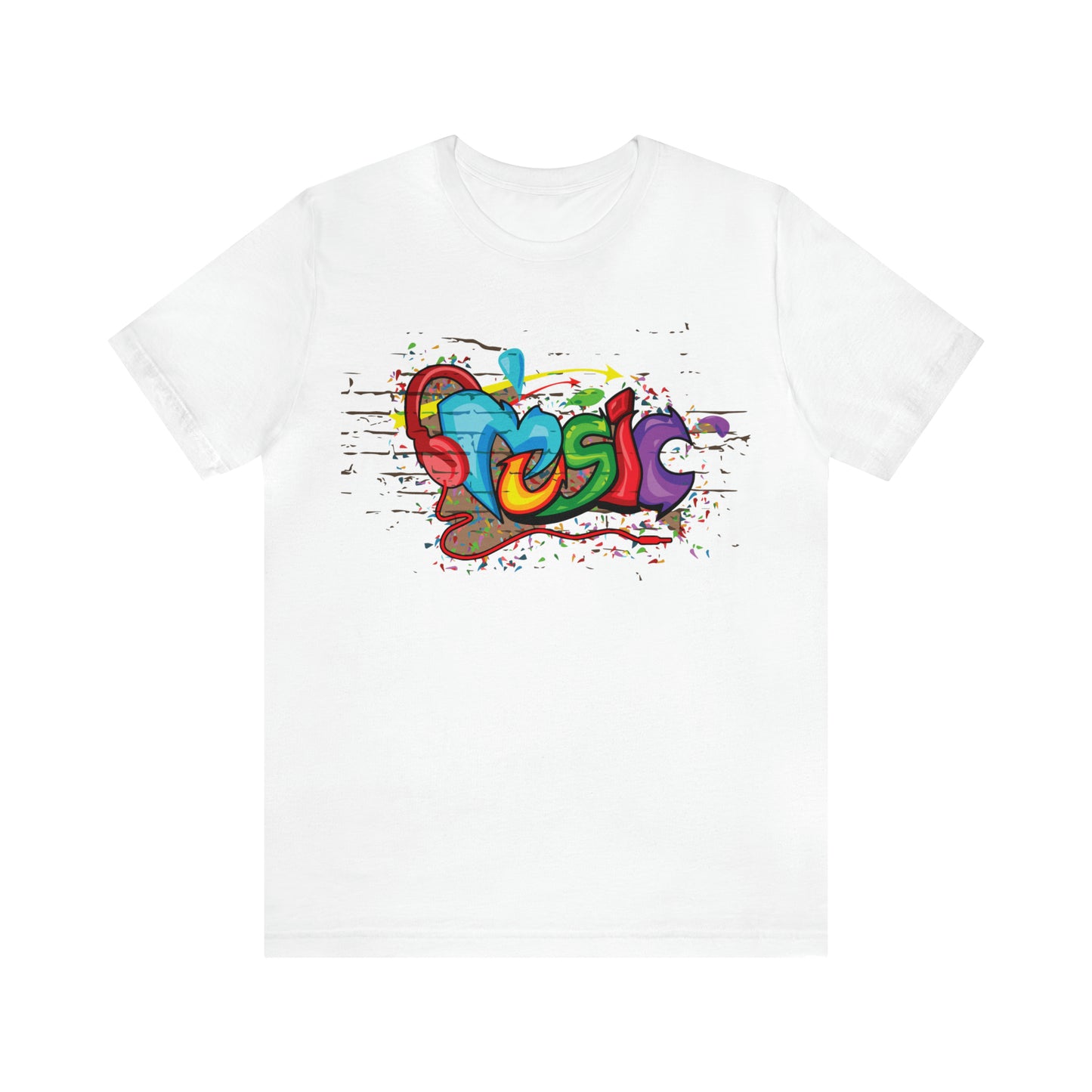 Music colorful graffiti T-Shirt