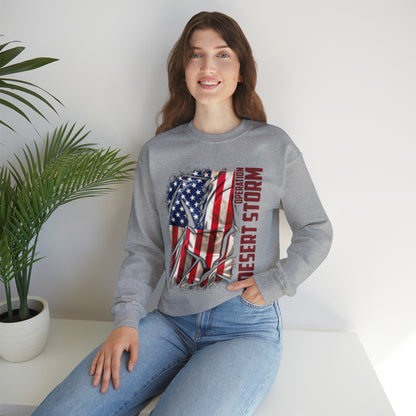 Operation desert storm Veteran Crewneck Sweatshirt