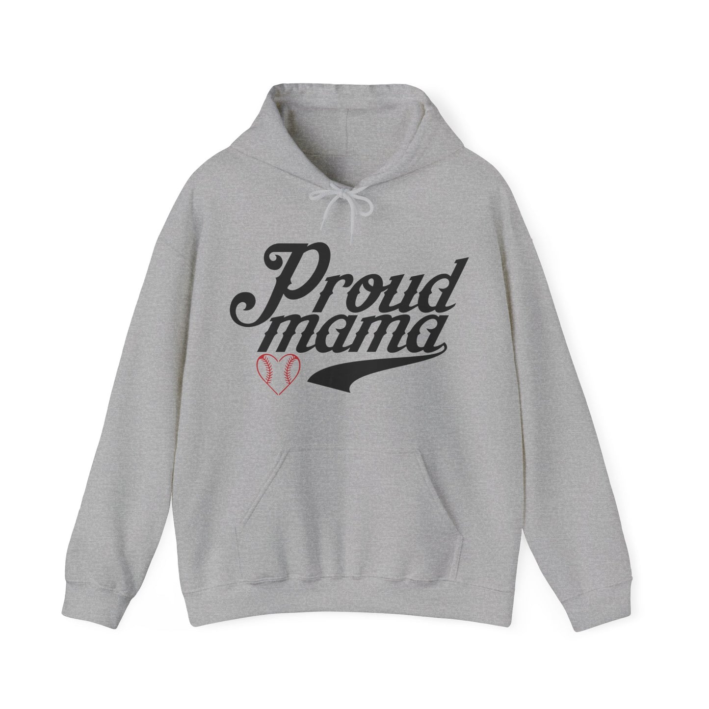 Proud Baseball Mama Hoodie