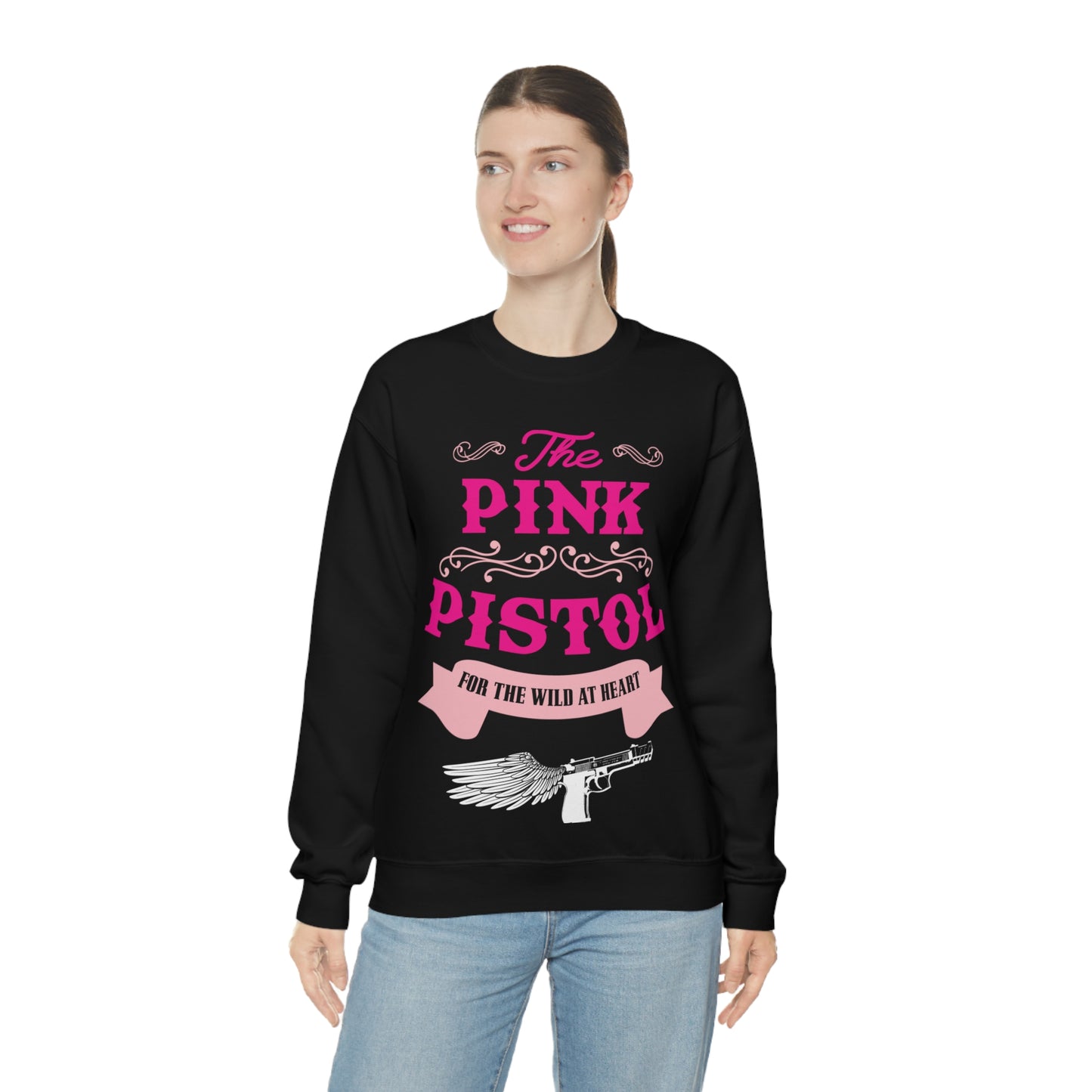 The Pink Pistol Crewneck Sweatshirt