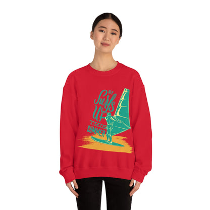 Hey Surfs Up Crewneck Sweatshirt