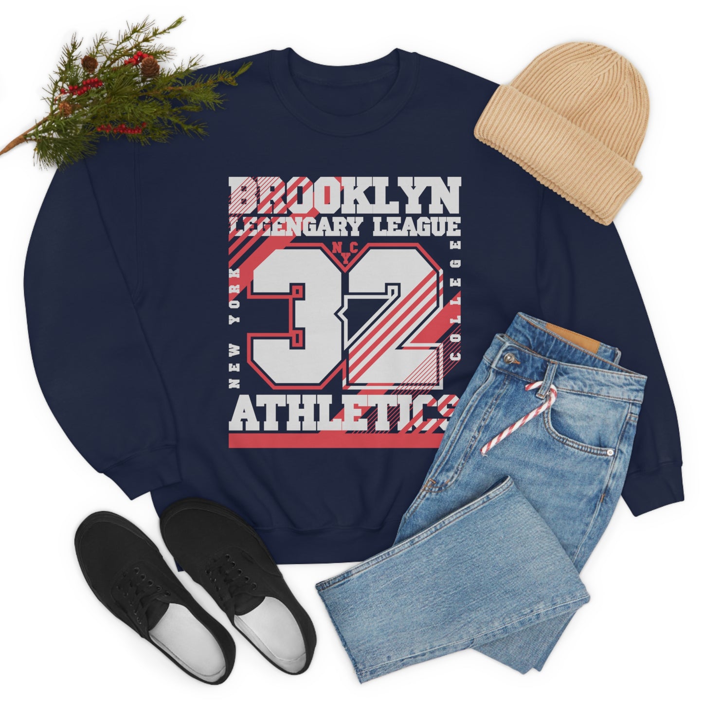 Brooklyn 32 Crewneck Sweatshirt