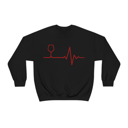 Red Wine Life Crewneck Sweatshirt