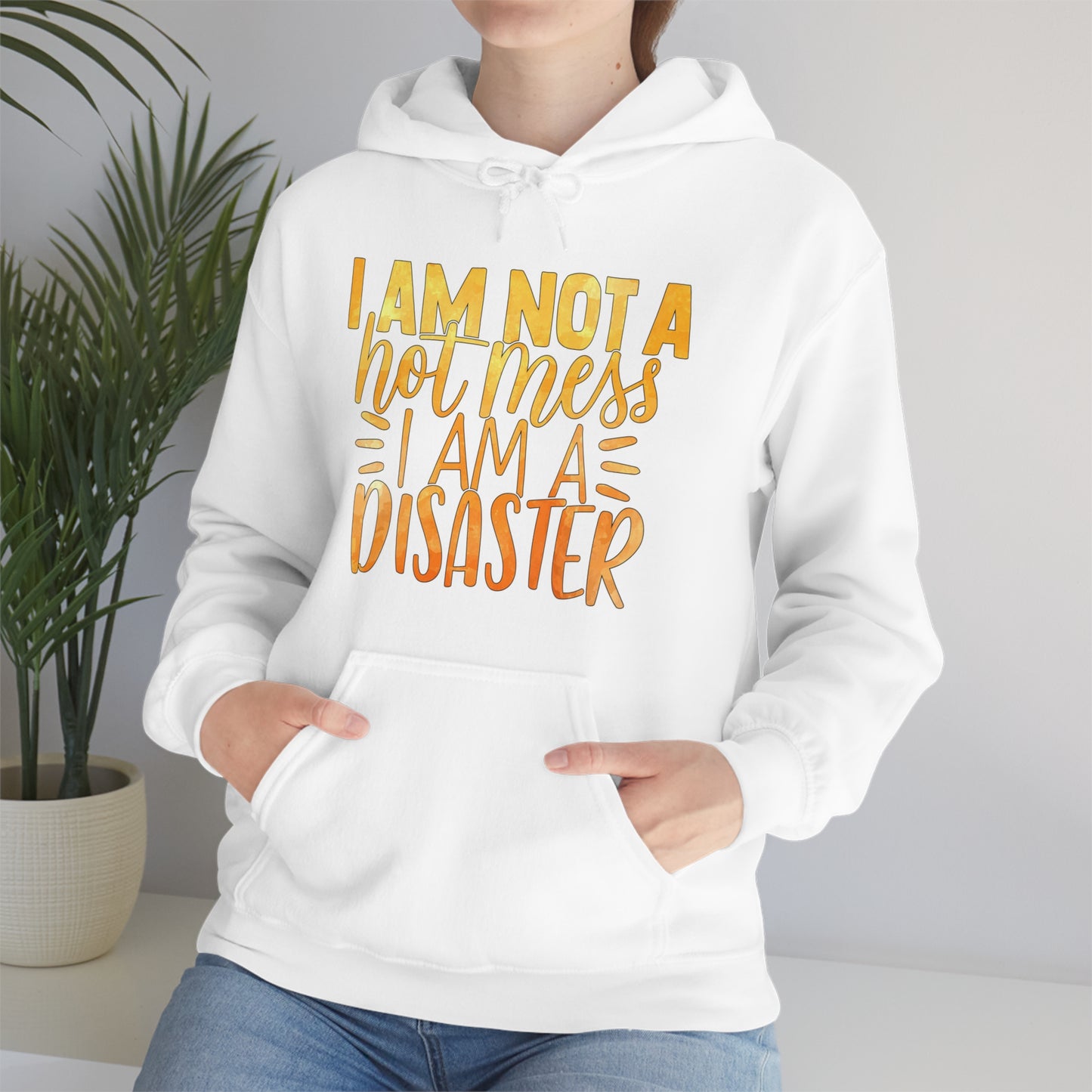 I Am Not A Hot Mess I Am A Disaster Hoodie