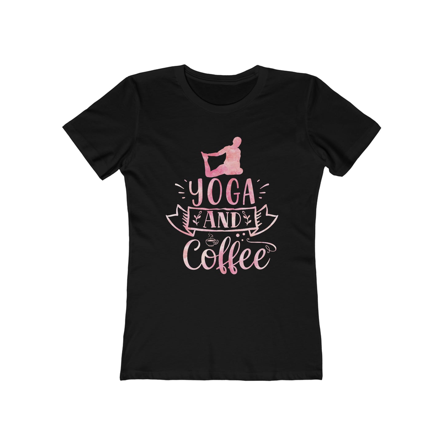 Yoga And Coffee T-Shirt