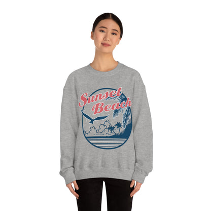 Sunset Beach Crewneck Sweatshirt