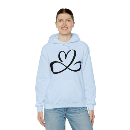 Heart infinity symbol Hoodie