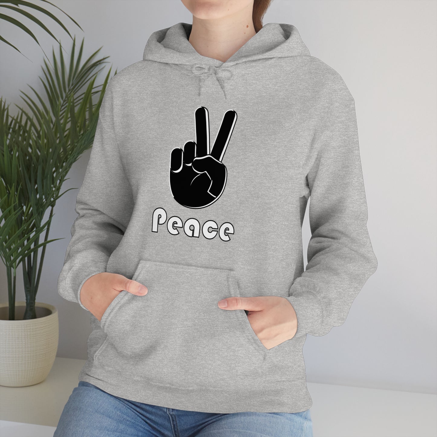 Peace Hand Hoodie