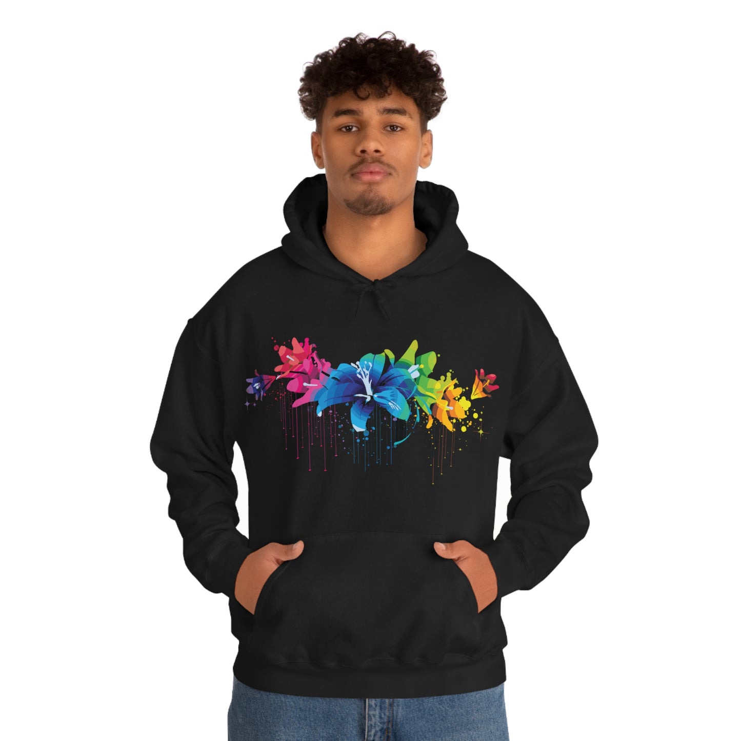 Beautiful colorful flowers Hoodie