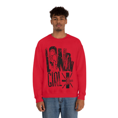 London_Girl Crewneck Sweatshirt