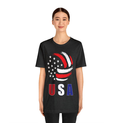 USA Volleyball Flag T-Shirt