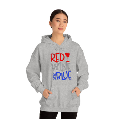 Red Wine Blue Hoodie