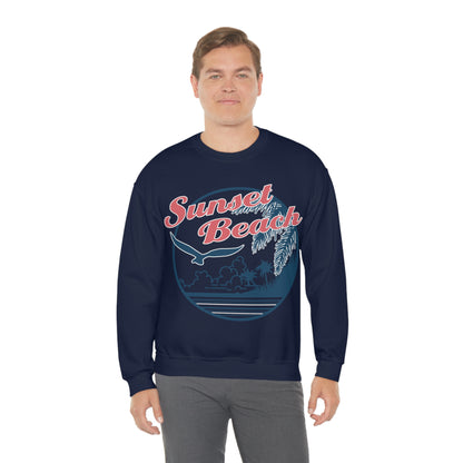 Sunset Beach Crewneck Sweatshirt