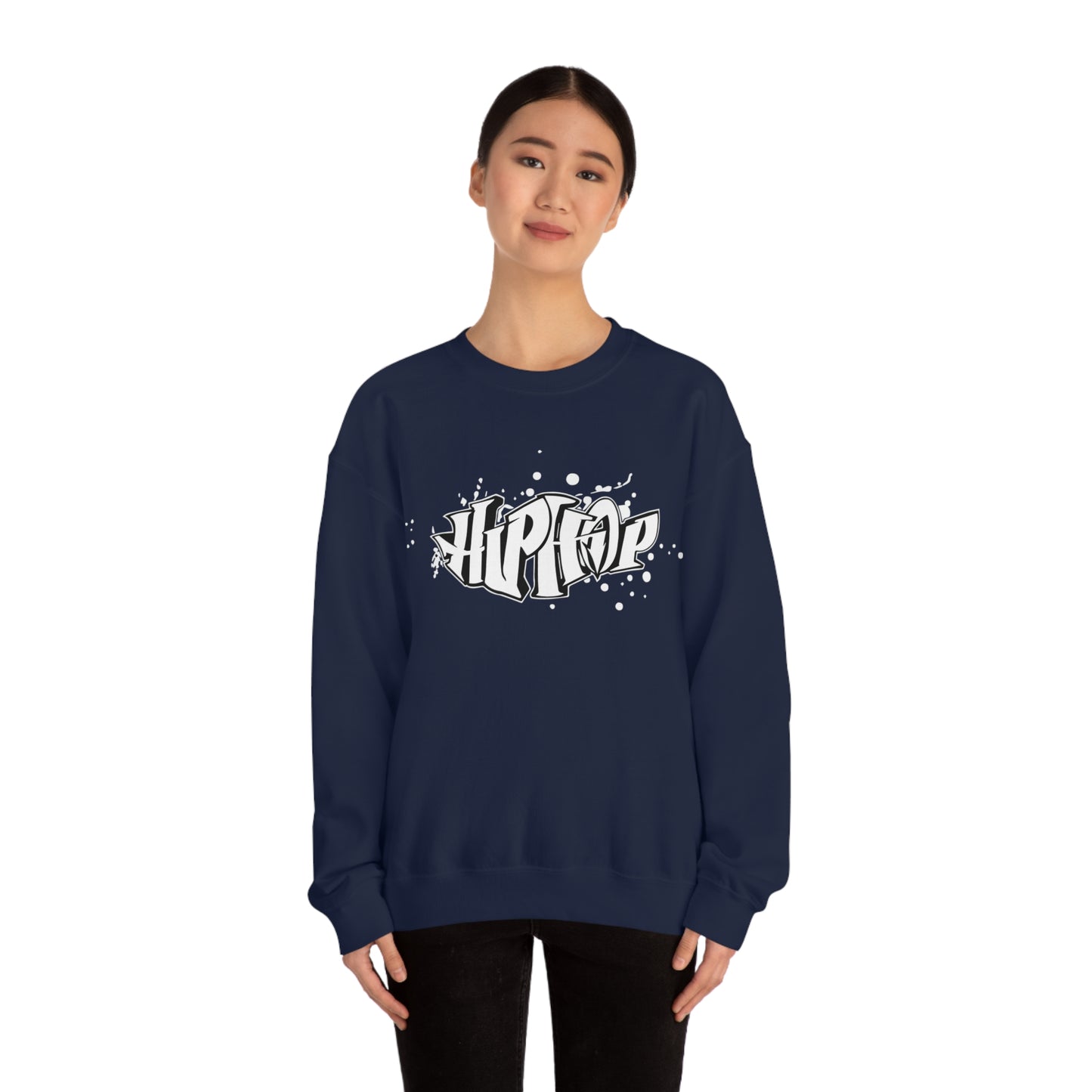 Hip Hop graffiti Crewneck Sweatshirt