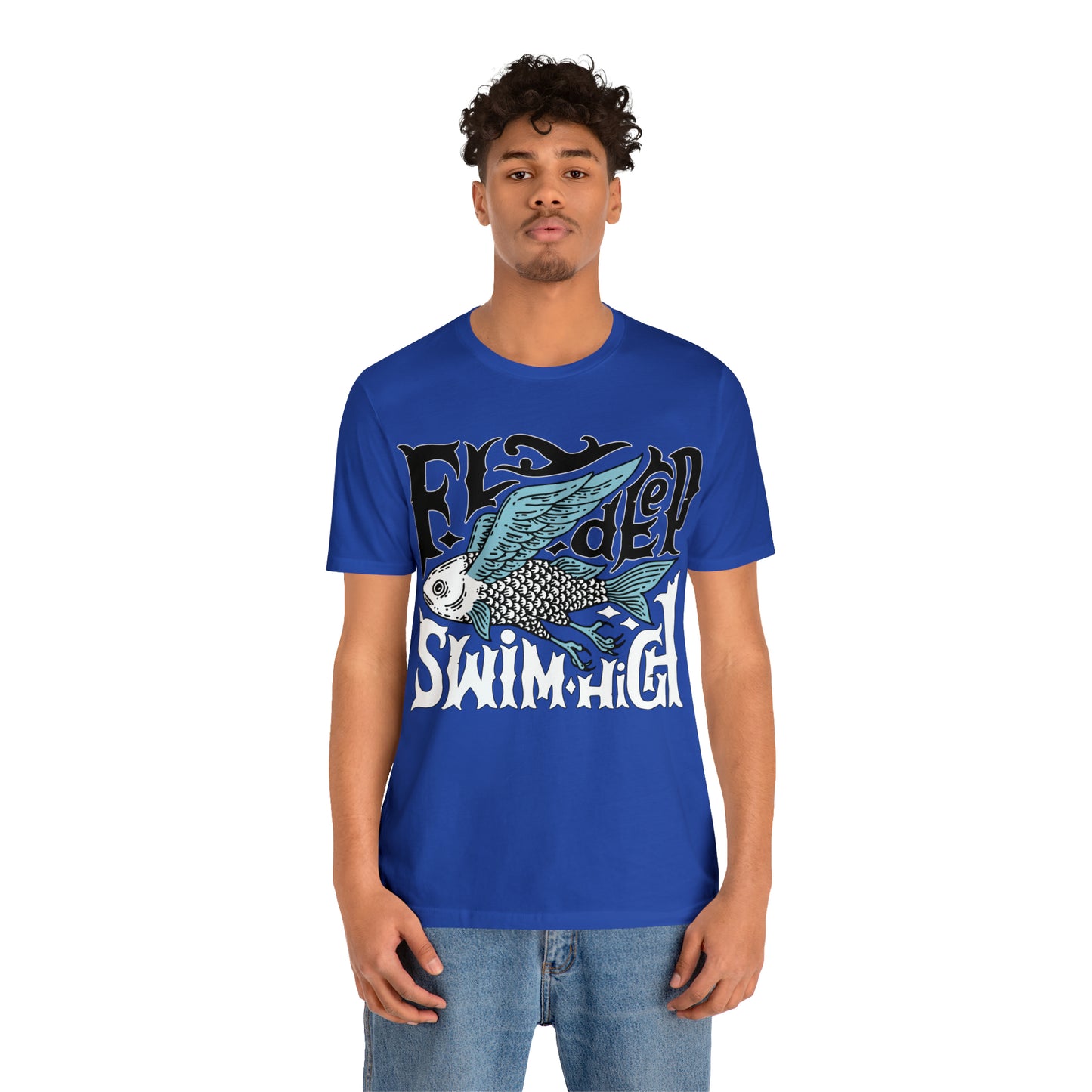 Fly deep swim high T-Shirt