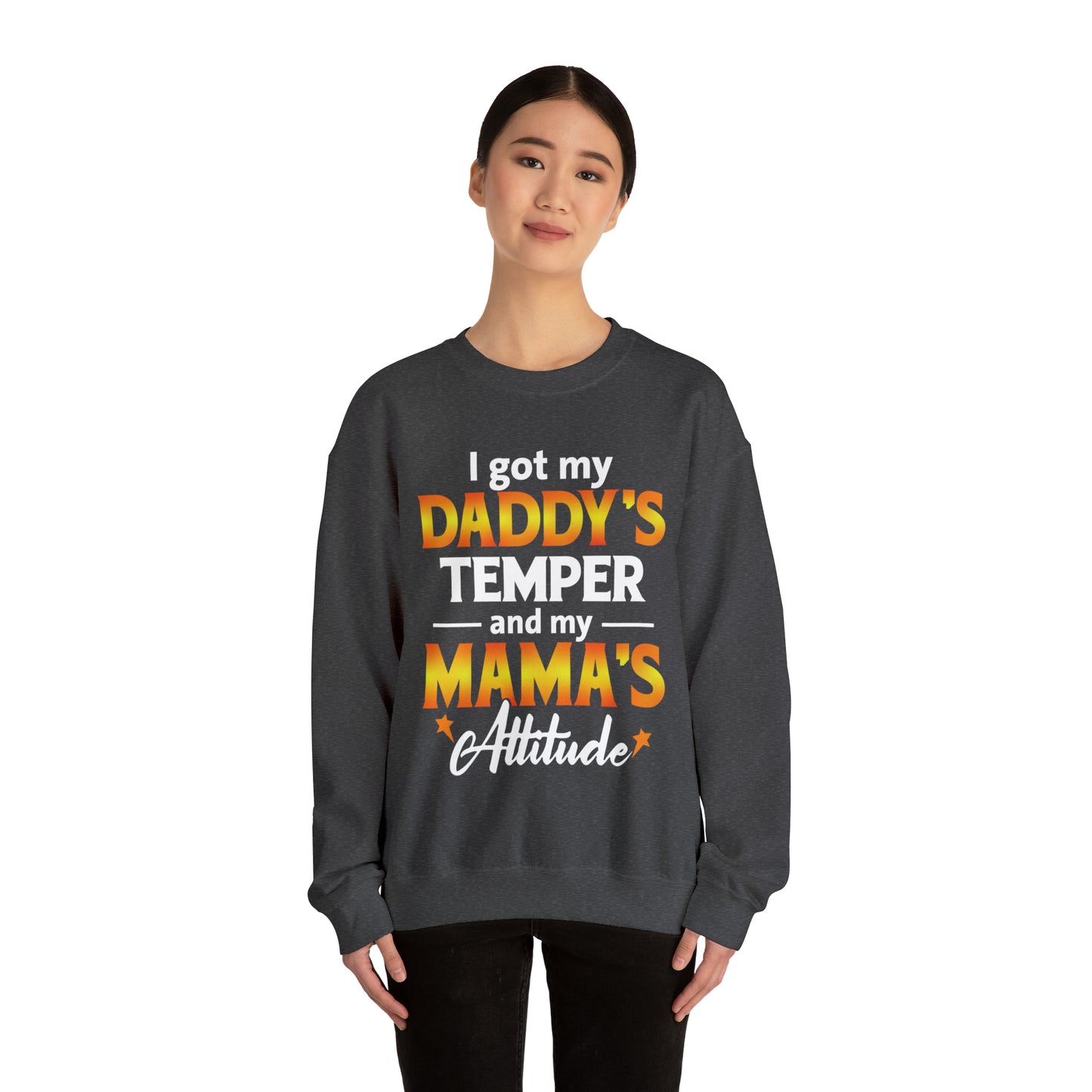 Daddy temper Crewneck Sweatshirt